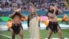 Performers honor Indigenous culture before a match between the U.S. and Vietnam in the 2023 FIFA Women's World Cup at Eden Park in Auckland, New Zealand. (Jenna Watson-USA TODAY Sports)