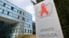 The headquarters of the UNAIDS in Geneva, Switzerland, Feb. 2, 2023. UNAIDS said, July 13. 2023, that it is possible to end AIDS by 2030 if countries demonstrate the political will to invest in prevention and treatment and adopt non-discriminatory laws.