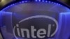 FILE PHOTO: Computer chip maker Intel's logo is shown on a display during the opening day of E3, the annual video games expo in Los Angeles, June 11, 2019. 