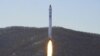 FILE - A test related to the development of a reconnaissance satellite is seen in this undated photo released on Dec. 19, 2022, by North Korea's Korean Central News Agency.
