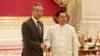 တရုတ်နိုင်ငံခြားရေးဝန်ကြီး ဝမ်ယိ စစ်ကောင်စီဥက္ကဋ္ဌ ဗိုလ်ချုပ်မှူးကြီးမင်းအောင်လှိုင်နဲ့ နေပြည်တော်မှာတွေ့ဆုံနေစဉ် (ဩဂုတ် ၁၄၊ ၂၀၂၄)