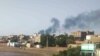 Smoke rises over Khartoum, Sudan, June 23, 2023. Clashes between warring factions resumed in Sudan's capital and a neighboring city after a three-day cease-fire expired.