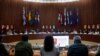 ARCHIVO - La quinta ronda de diálogos de paz entre el gobierno de Colombia y el Ejército de Liberación Nacional (ELN) se lleva a cabo en la Ciudad de México, México, el 17 de diciembre de 2023.