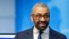 FILE - British Foreign Secretary James Cleverly is pictured at the FCDO Crisis Center, in London, April 25, 2023.