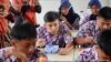 Simulasi Makan Siang Gratis di SMPN 2 Curug, Tangerang. (Sumber: ekon.go.id)
