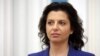 FILE - Margarita Simonyan, the head of state-run television network RT, at an awards ceremony held by the Russian president at the Kremlin in Moscow on December 20, 2022.
