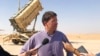 El secretario de Defensa de Estados Unidos, Mark Esper, habla con la prensa en la prensa en la base aérea Sultan en Arabia Saudí, el martes.