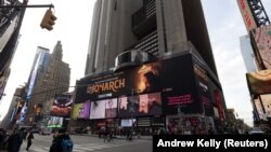 Times Square di New York, AS, 29 November 2022. (Foto: REUTERS/Andrew Kelly)