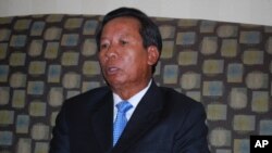 Defense Minister Tea Banh.