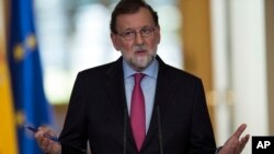 Mariano Rajoy, presidente del gobierno español. El anuncio del partido nacionalista vasco PNV de que votaría a favor de una moción de censura marcó el casi seguro final del mandato del presidente español y augura un sorprendente colapso para su gobierno minoritario.