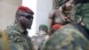 Imagem de arquivo: Presidente da Junta da Guiné-Conacri, Coronel Mamady Doumbouya