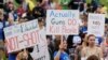 People participate in the 'March for Our Lives' rally against gun violence