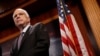 Senator John McCain looks on during a press conference about his resistance to the so-called "Skinny Repeal" of the Affordable Care Act on Capitol Hill in Washington, U.S., July 27, 2017. 
