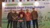 Para narasumber dalam acara 'Indonesia Clean Energy Outlook: Reviewing 2018, Outlook 2018' di Jakarta, Rabu (19/12). (Foto: VOA/Ghita).