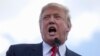 FILE - In this Sept. 9, 2015 file photo, Republican presidential candidate Donald Trump speaks on Capitol Hill in Washington. 