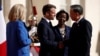 Tổng thống Pháp Emmanuel Macron đón ông Tô Lâm đến dự Hội nghị cấp cao khối Pháp ngữ