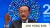 World Bank President Jim Yong Kim gestures while speaks at a news conference during the World Bank/IMF Spring Meetings, Thursday, April 14, 2016, at IMF headquarters in Washington. 