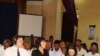 Cambodian NGOs at a social forum.