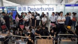 VOA Asia – Another day of disrupted flights in Hong Kong