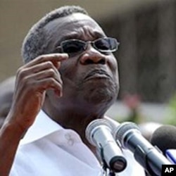 Ghana's President Professor John Evans Atta-Mills