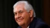 Rex Tillerson a lokacin da bayyana a gaban Majalisar Dattawan Amurka domin a tantance shi a birnin Washington, Jan. 11, 2017. 