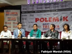 Diskusi tentang paham radikalisme dan terorisme di Jakarta, Sabtu, 10 Agustus 2019. (Foto: Fathiyah Wardah/VOA)