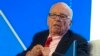 Rupert Murdoch, executive chairman of News Corporation, speaks during a panel discussion at the B20 meeting of company CEOs in Sydney, Australia, July 17, 2014. 