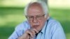 FILE - Democratic presidential candidate, Sen. Bernie Sanders, I-Vt., speaks during a television interview before a town hall meeting, Sept. 3, 2015, in Grinnell, Iowa.