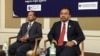 ពី​ស្តាំ​ទៅឆ្វេង​​៖ លោក ព្រាប​ កុល នាយក​ប្រតិបត្តិ​នៃ​អង្គការ​តម្លា​ភាព​កម្ពុជា​ និង​លោក​ ឱក សេរី​ សោភក្តិ៍​ ប្រធាន​ក្រុម​ប្រឹក្សា​ភិបាល​នៃ​អង្គការ​តម្លាភាព​កម្ពុជា​ ធ្វើ​សន្និស្នីទ​ព័ត៌មាន​អំពី​ការ​ចេញ​ផ្សាយ​សន្ទស្សន៍​នៃ​ការ​យល់​ឃើញ​អំពីអំពើ​ពុករលួយ​ (CPI)