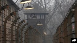 Campo de exterminio nazi de Auschwitz en Oswiecim,Polonia.