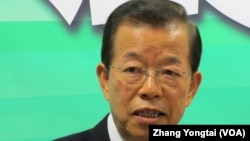 台灣前民進黨主席謝長廷(資料照片)