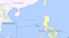 黄岩岛(斯卡伯勒浅滩)地理位置图 