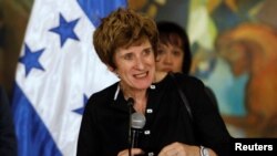 FILE - United Nation Deputy High Commissioner for Human Rights Kate Gilmore says the human rights situation for Eritrea’s people has not improved.