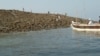 Zalzala Jazeera (Earthquake Island) in Pakistan, Nov. 22, 2013 (WWF's Abdul Rahim for VOA).