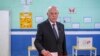 FILE - Tunisia's President Kais Saied casts his ballot during legislative elections in Tunis, Dec. 17, 2022. Saied replaced various ministers, including from the foreign and defense portfolios, the Tunisian presidency said in a statement posted on Facebook, Aug. 25, 2024.