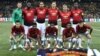 Les joueurs de Manchester Unitedlors d'un match contre Young Boys, Suisse, le 19 septembre 2018.