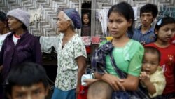 ကချင်စစ်အရှိန်မြင့်လာလို့ ဒုက္ခသည်တွေ စိုးရိမ်ထိတ်လန့်
