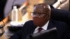 Jacob Zuma, antigo Presidente sul-africano, numa audiência no Tribunal, 16 de Novembro de 2020