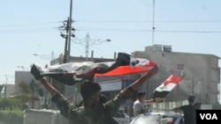 Kərkükün bəzi sakinləri İraq mərkəzi qüvvələrinin şəhərə gəlişinə müsbət yanaşır.