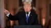 President Donald Trump speaks during a news conference in the East Room of the White House, Nov. 7, 2018.