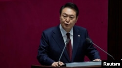 Президент Південної Кореї Юн Сук Йоль в Сеулі, 25 жовтня 2022 року JEON HEON-KYUN/Pool via REUTERS