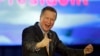 Republican presidential candidate Ohio Gov. John Kasich pumps his fist and celebrates before speaking at his presidential primary election rally in Berea, Ohio, March 15, 2016. 