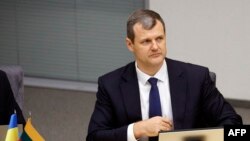 Новий прем’єр-міністр Литви Ґінтаутас Палуцкас. Petras Malukas/AFP