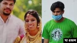 কেরালায় সাপের ছোবল খাইয়ে স্ত্রী উথরাকে মারার অভিযোগে আদালতে দোষী সাব্যস্ত স্বামী সূরয- ফটো- দ্য ওয়াল 