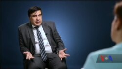 Ексклюзивне інтерв’ю: Саакашвілі – про свій статус у США та підтримку України на Капітолійському пагорбі. Відео
