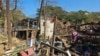 မန္တလေးတိုင်း သပိတ်ကျင်း ချောင်းကြီးရွာ စစ်ကောင်စီဗုံးကြဲ