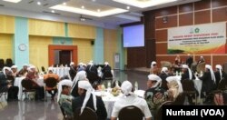 Pimpinan PTKIN menyelaraskan program anti radikalisasi di kampus. (Foto: VOA/Nurhadi)