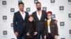 El artista Ricky Martin asistió al evento del sábado con su esposo Jwan Yosef y los mellizos Matteo y Valentino.