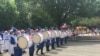 Makada na zagaya birnin Washington DC a ranar bikin zagayowar ranar da Amurka ta samu &#39;yancin kai, Yuli, 4, 2017