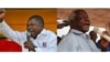 Filipe Nyusi, Frelimo e Afonso Dhlakama, Renamo.